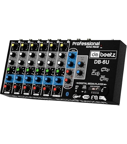 DJ Tech DIF-1M DJ Mixer with Innofader, Filter and MIDI Controls
